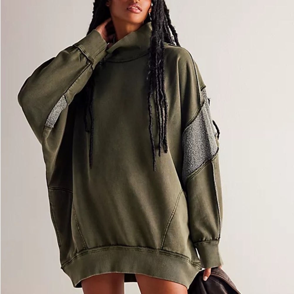 ISO We The Free Big Hug Mock Neck Sweatshirt